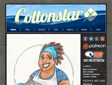 Tablet Screenshot of cotton-star.com